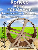 Беговое колесо для грызуна 30см