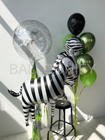 Набор шаров "Зелень и зебра" Дизайн № 3