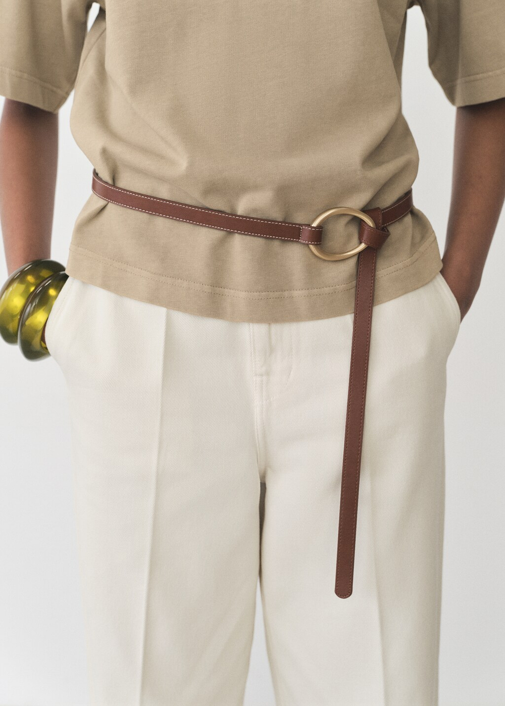 Футболка оверсайз из хлопка