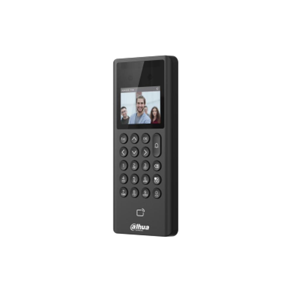 Контроллер доступа с распознаванием лиц, клавиатурой и Wi-Fi Dahua DHI-ASI3203E-W