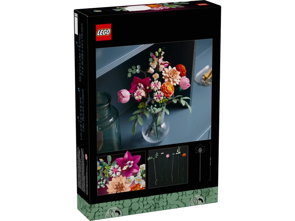 Конструктор LEGO Botanical Collection 10342 Красивый Букет розовых цветов