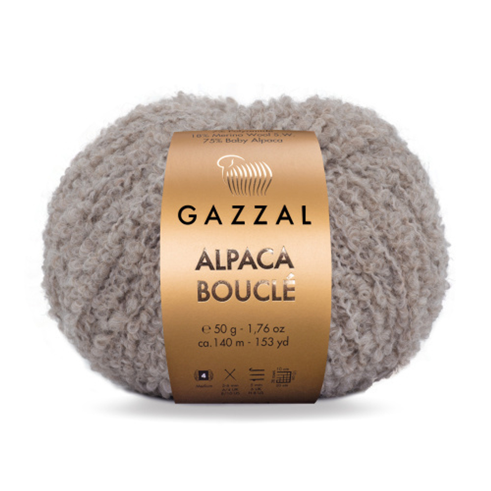 Альпака Букле Газзал (Alpaca Boucle Gazzal)