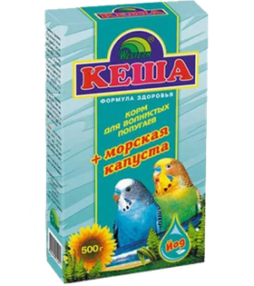 Кеша для волнистых попугаев 500гр. (морская капуста)