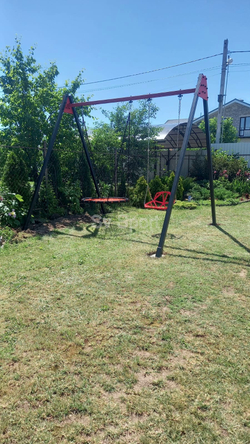 Монтаж уличных качелей Sv Sport