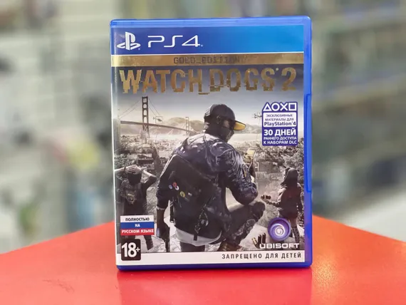 PS4 Watch Dogs 2 Gold Edition (Б/У, Полностью на русском языке, CUSA-04295)