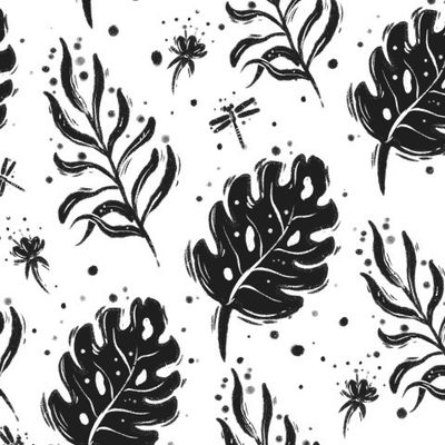 Тропики черно-белые