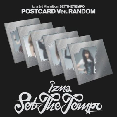 (ПРЕДЗАКАЗ) Альбом izna - SET THE TEMPO 3rd Mini Album POSTCARD RANDOM Version