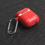 Чехол для AirPods, карбоновый, WIWU APC005, 012532 Красный