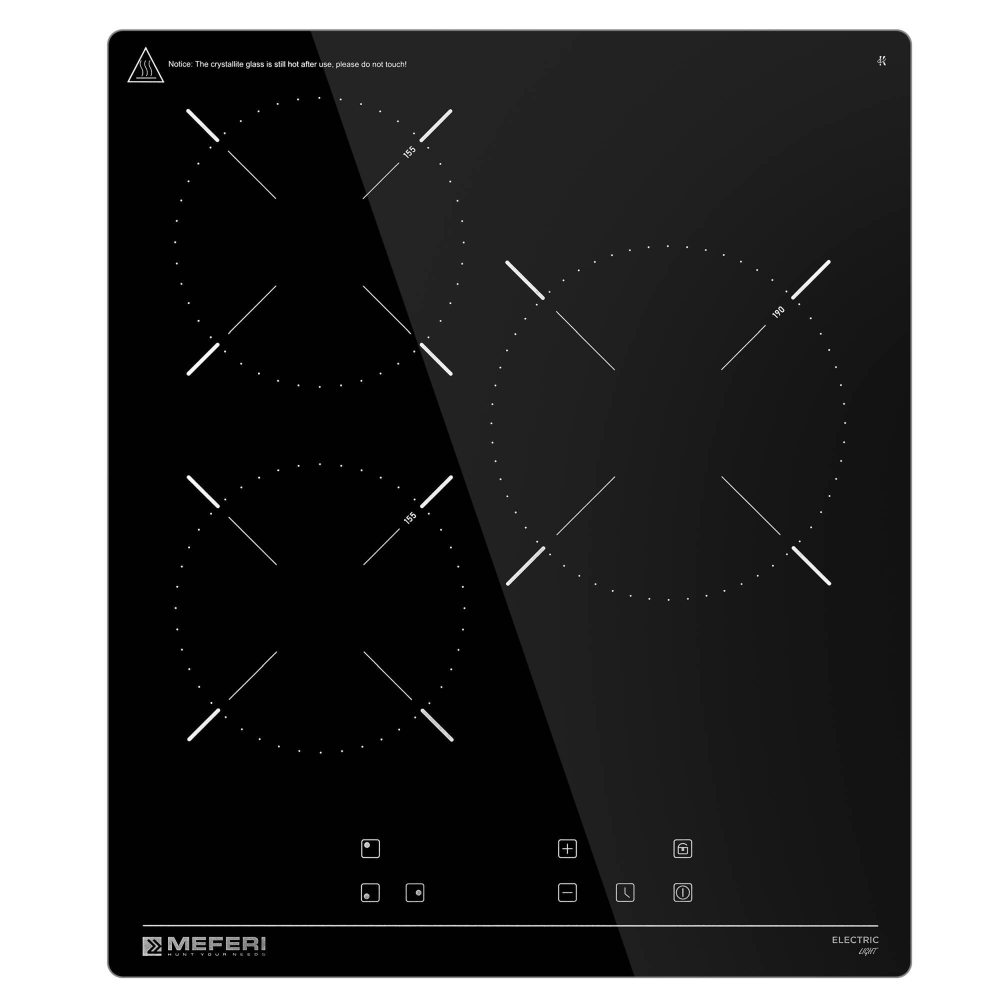 Электрическая варочная панель Meferi MEH453BK LIGHT фото 3