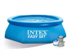 Бассейн надувной Intex Easy Set 244х61 см + фильтр-насос 1250 л/ч (28108)