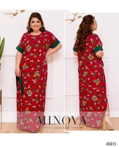 Платье 2270-красный Minova