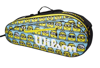 Сумка теннисная Wilson Minions 2.0 Team 3Pk - blue/yellow/black