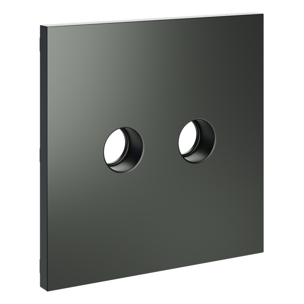 Накладка для розетки телевизионной оконечной TV+SAT, (титан) Voltum S70 VLS001606