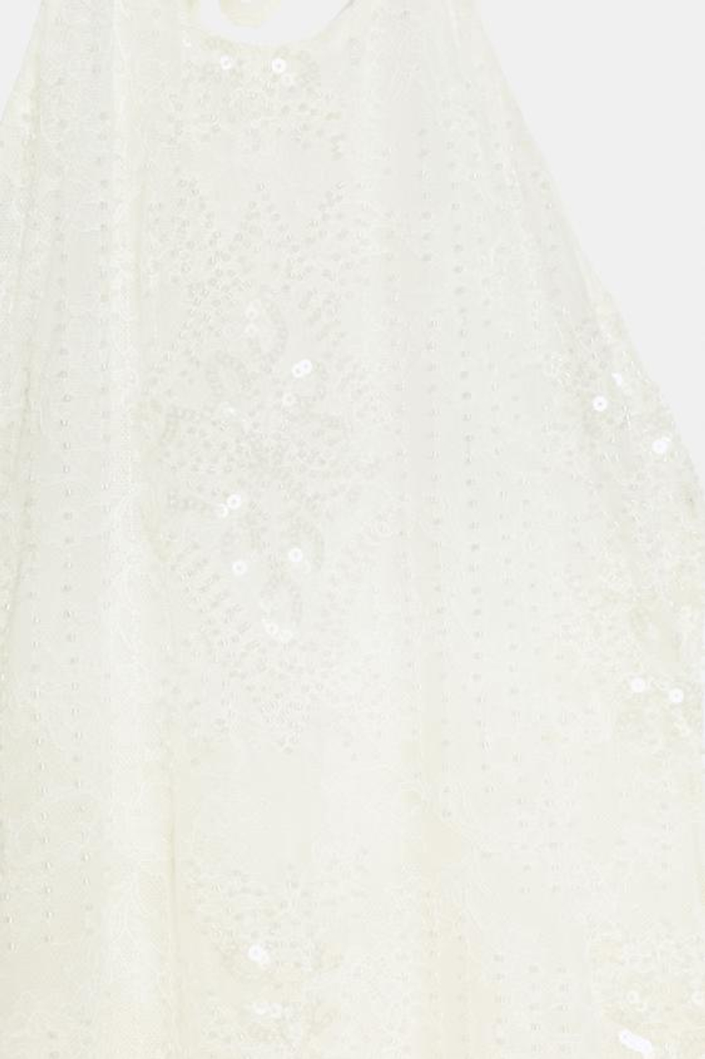 ZARA МИНИ-ПЛАТЬЕ С ГОРЛОВИНОЙ ХАЛТЕР, КРУЖЕВОМ И ВЫШИВКОЙ, ЭКРЮ