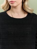 Блузка Милица-1 Виотекс ЧЕРНЫЙ -7