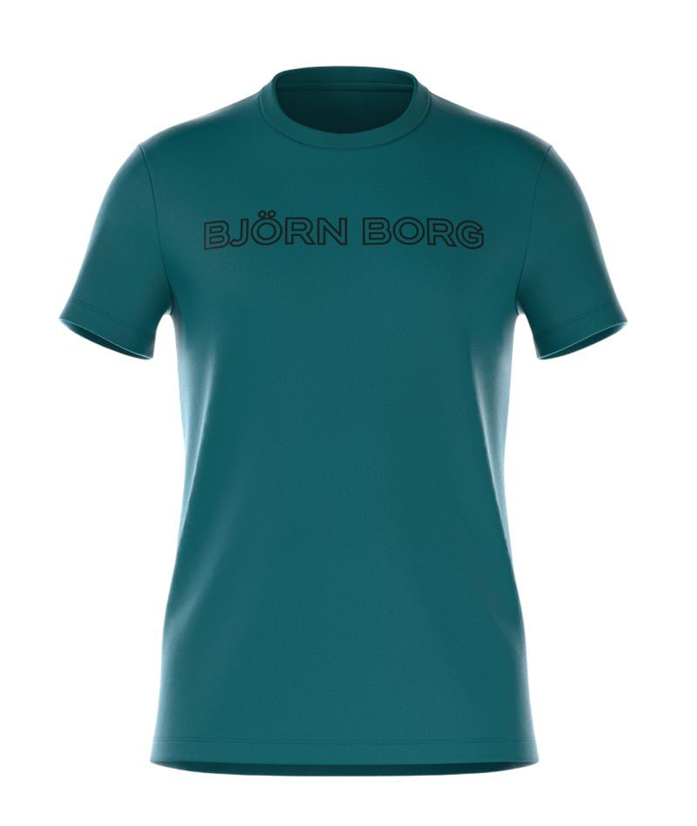 Теннисная футболка Bj_rn Borg Essential 3 - shaded spruce