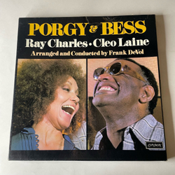 Винтажная виниловая пластинка LP Ray Charles and Cleo Laine, Porgy and Bess (Англия 1976)
