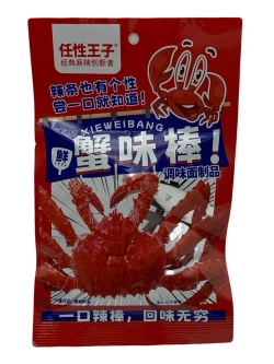 Латяо острые палочки со вкусом Краба 23 г * 5 шт