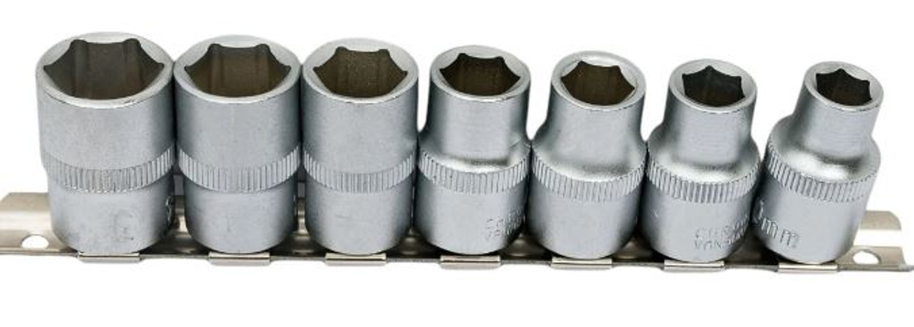 Набор головок   7пр  РОКОТ 6-гран 1/2 торцевые 736181