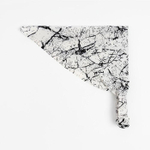 Косынка для девочек "Узор" р-р 50, белый, 100% 9159467