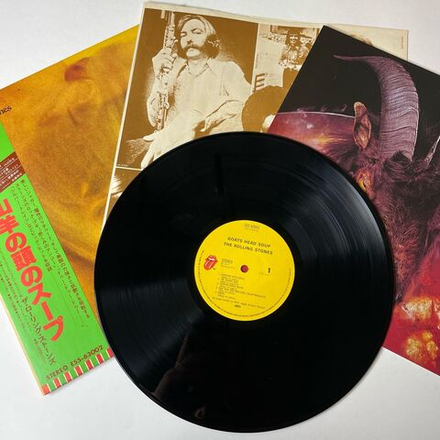 Винтажная виниловая пластинка LP The Rolling Stones Goats Head Soup (Japan 1979) (Obi) Coming Down Again