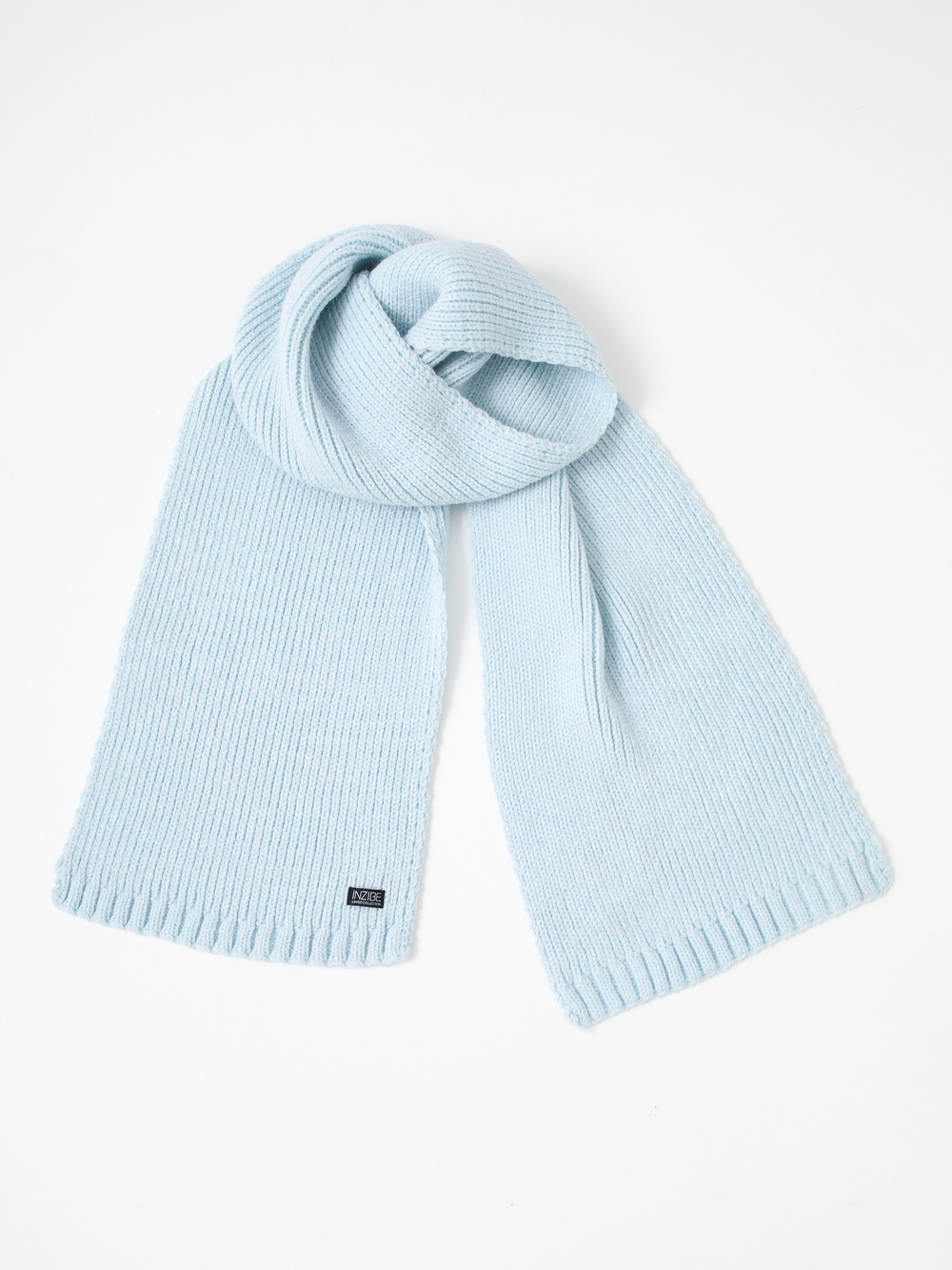 Шарф, голубой