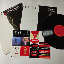 Винтажная виниловая пластинка LP Toto Isolation (Japan 1984) (Obi)