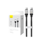Кабель Baseus Coolplay Series Fast Charging Cable USB Type-C to USB Type-C 100W 2 м черный (CAKW000301)