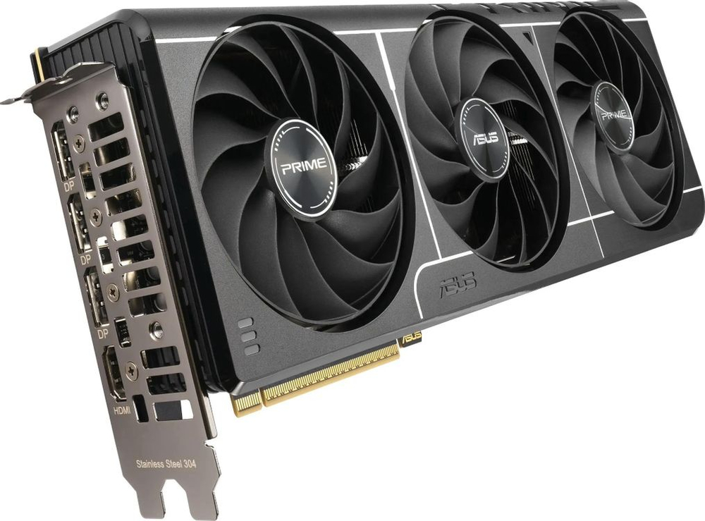 Видеокарта ASUS NVIDIA  GeForce RTX 5060TI PRIME-RTX5060TI-O16G 16ГБ PRIME, GDDR7, OC,  Ret