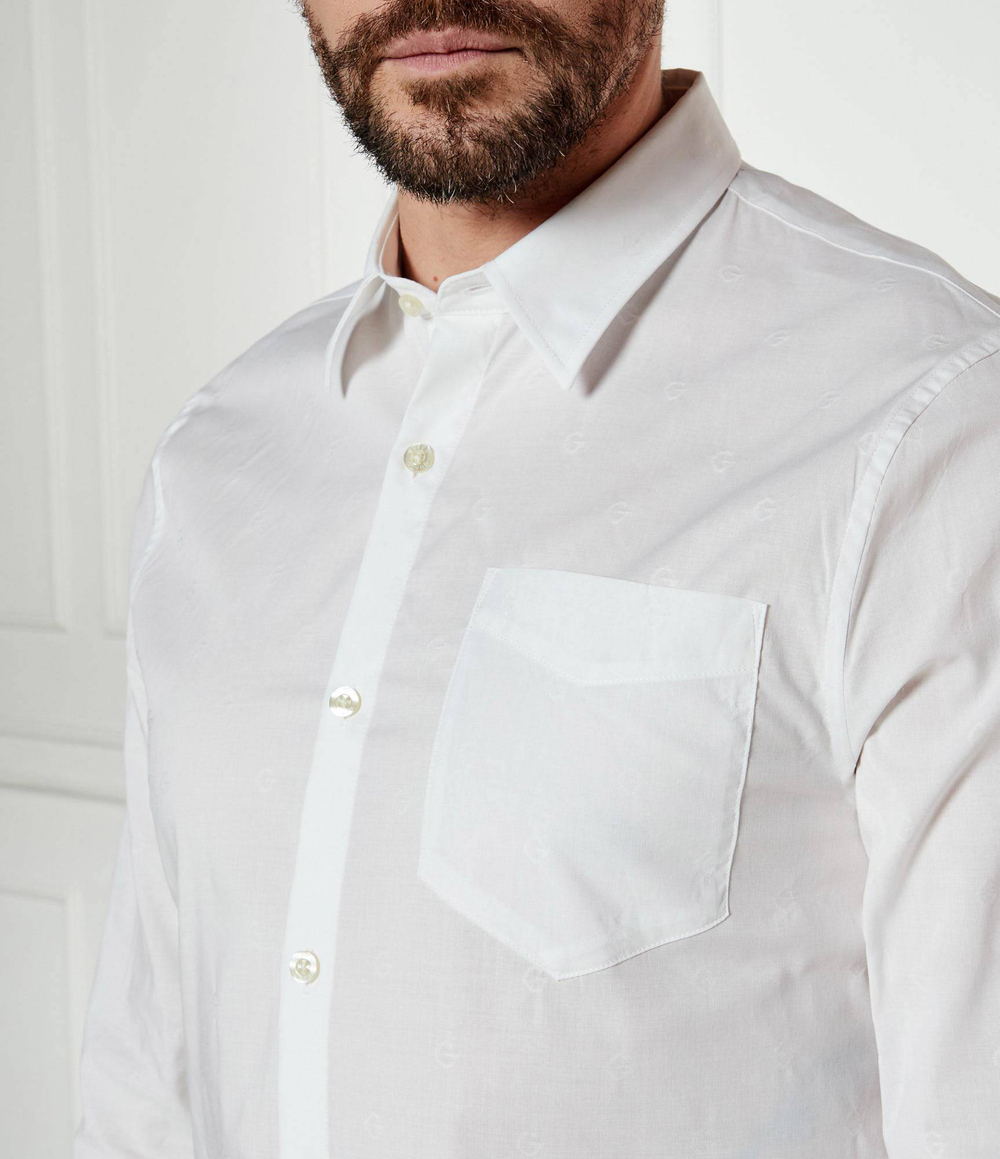 Рубашка GUESS - белый(M5RH05 WFXX1)