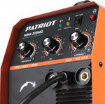 Сварочный полуавтомат PATRIOT WMA 205 MQ инверторный mig/mag/mma 605302155