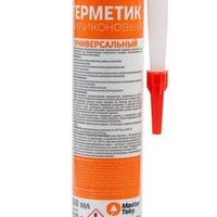 Герметик силиконовый универсальный MasterTeks белый 260 мл