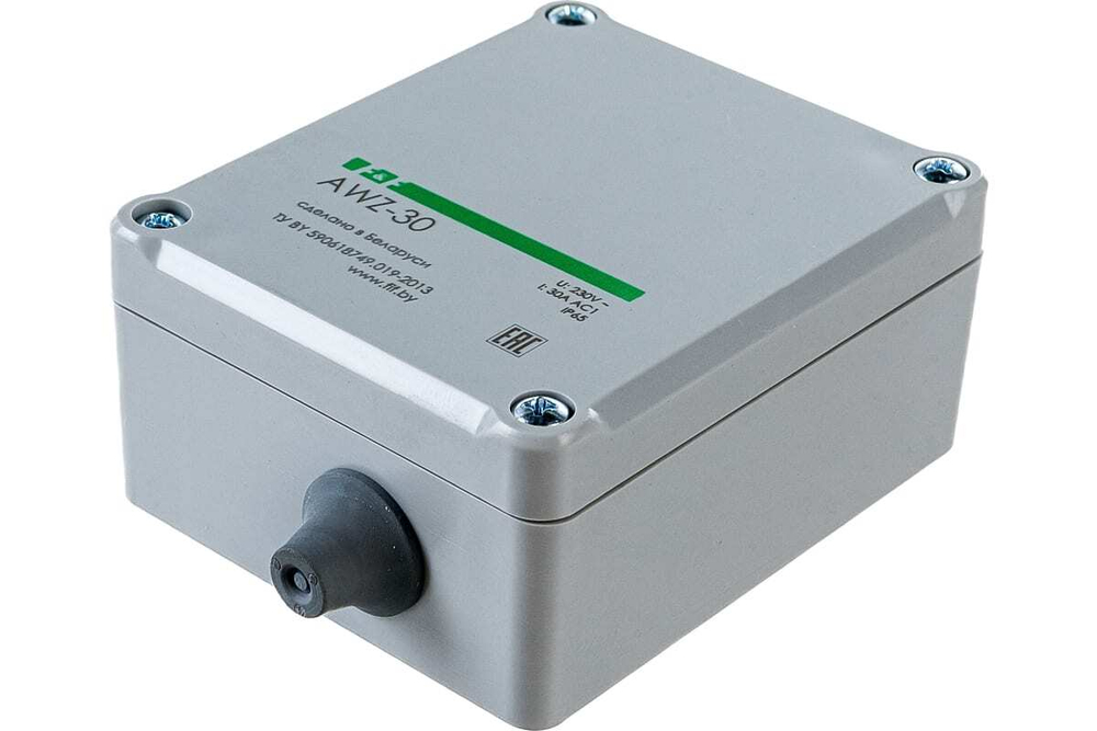 Фотореле AWZ-30 30А 1NO 230В 2-100лк IP65