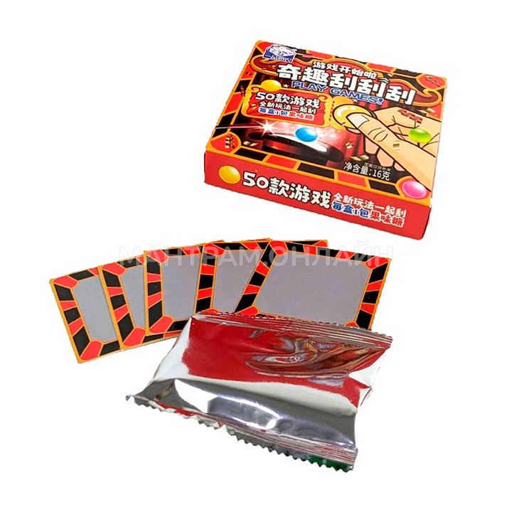 Драже фруктовое Play Games с игрой внутри 16 г