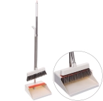Набор для уборки, щетка для пола с совком «Люкс» белый 1130