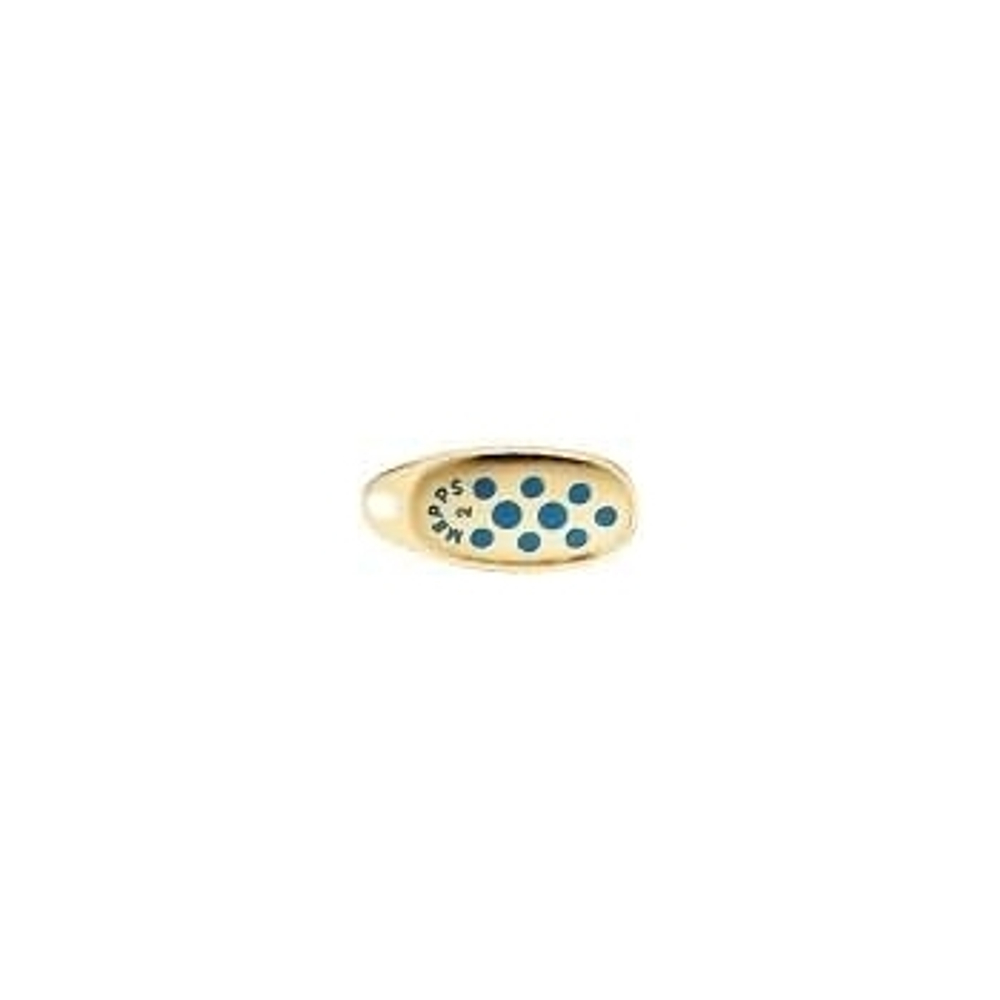 Блесна вращающаяся Mepps COMET PTS, 2, Gold/Blue dots