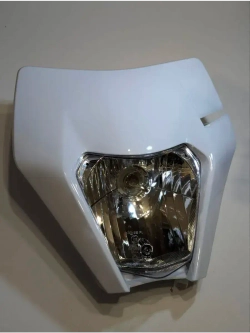 Фара галогеновая для мотоцикла в стиле KTM белая