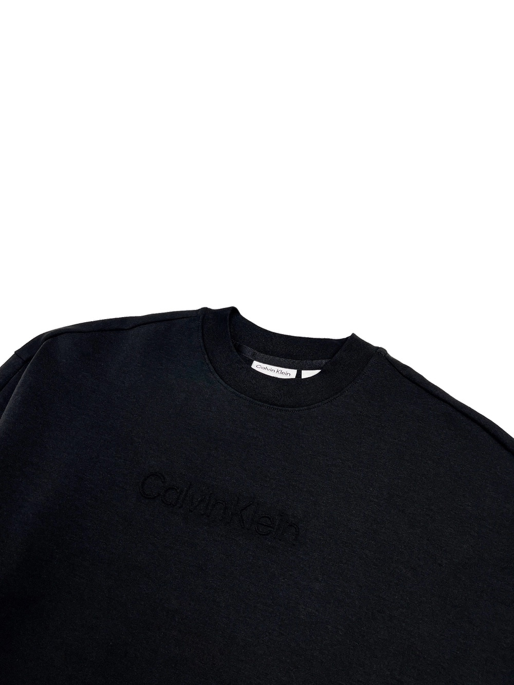 Свитшот Calvin Klein Embossed Logo Black Beauty