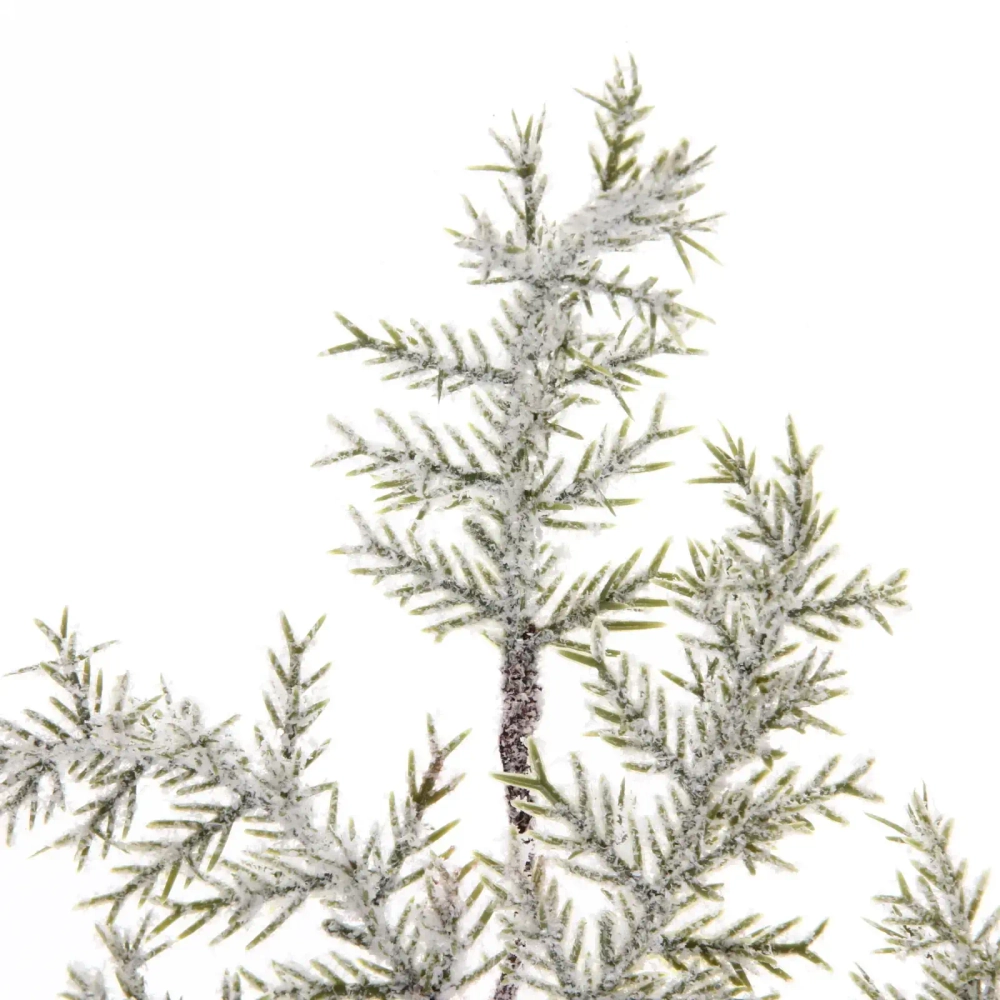 Ветка хвойная «Снежная хвоя» 48 см