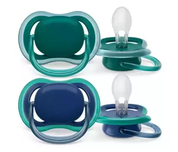 Əmzik\ ultra air soother, 6-18m, dark blue/dark green boy
