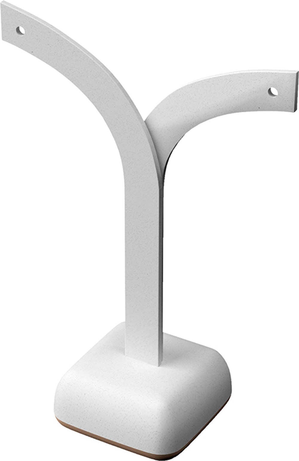 Подставка для серег/ушки/2 отверстия/основание/Н-100 мм.