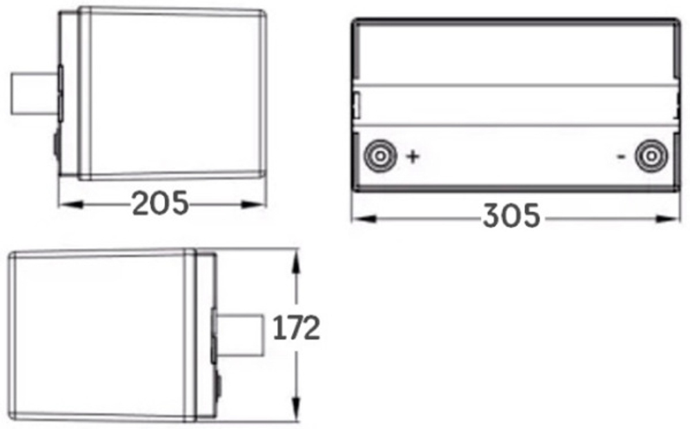 Аккумулятор MNB LFP-12.8В-100PRO