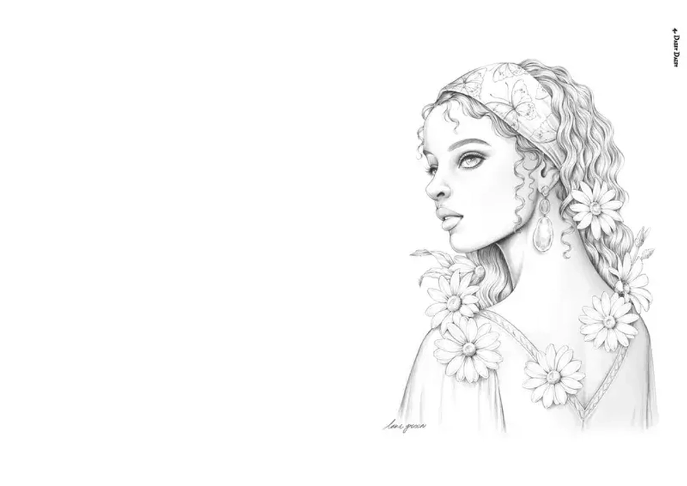 Lana Green Portraits 1. Coloring book (BOOKK)
