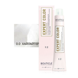 Профессиональный перманентный крем-краситель для волос Bouticle Expert Color Hair Color Cream цвет 0.0 хайлайтер