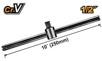 Вороток Т-образный 1/2", 250 мм INGCO HSTB12101 INDUSTRIAL