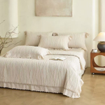 Одеяло «Вареный хлопок» 200х230 | бежевый