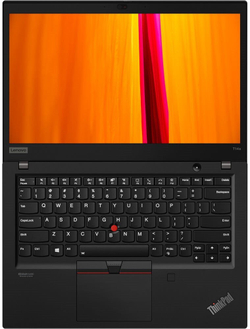 Ноутбук Lenovo ThinkPad T14s Gen 1/ 14&quot;, 1920x1080 (Full HD)/ Intel Core i7 10510U 1800MHz/ On board DDR4 16GB/ SSD 256GB/ Intel UHD Graphics/ Bluetooth/ Wi-Fi/ FPR, SCR/ noDVD/ Чёрный/ Windows 10 Pro/ 20T0001DRT
