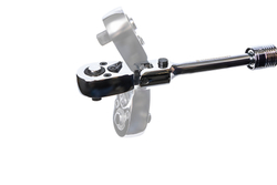 Трещотка телескопическая шарнирная на 1/4" с 72 зубами CS-T.14.60.72TC