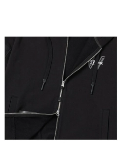 Худи на молнии с капюшоном с логотипом ladok на рукаве