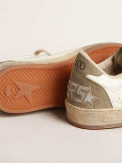 Men’s Ball Star with dove-gray suede star and heel tab
